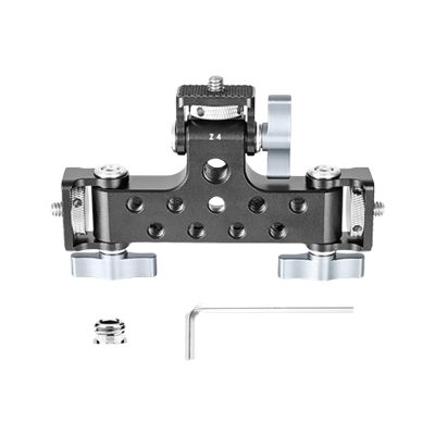 KEXIAO Aluminum Alloy Tripod Base with 180 Rotating PTZ Multi Angles Photography Stand for Single or Multi Camera Use
