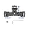 KEXIAO Aluminum Alloy Tripod Base with 180 Rotating PTZ Multi Angles Photography Stand for Single or Multi Camera Use view 1