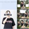 KEXIAO Aluminum Alloy Tripod Base with 180 Rotating PTZ Multi Angles Photography Stand for Single or Multi Camera Use view 2