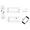 Headphone Amplifier Portable 16-600 HiFi Earphone Amp Rechargeble Headphone Amp 3.5mm Jack Parts view 3