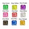 10PCS X Stem Keycaps Durability for Mechanical Keyboards Transparently Backlits PC Construction view 4