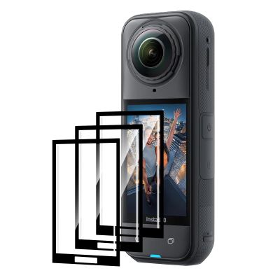 Anoowkoa 3 Pack Compatible with insta 360 X5/insta 360 X4 Camera Screen Protector Tempered glass film.Anti-Breakage.Anti-Scratch No Bubbles 9H Hardness.Easy Installation.for insta360 X5/X4