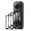 Anoowkoa 3 Pack Compatible with insta 360 X5/insta 360 X4 Camera Screen Protector Tempered glass film.Anti-Breakage.Anti-Scratch No Bubbles 9H Hardness.Easy Installation.for insta360 X5/X4 view 1