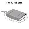 MOAIYU Hard Drives Case 3.5inch Hard Drives Storage Carrying Case Antistatic Shockproof External Hard Drives Portable Case Repl view 3