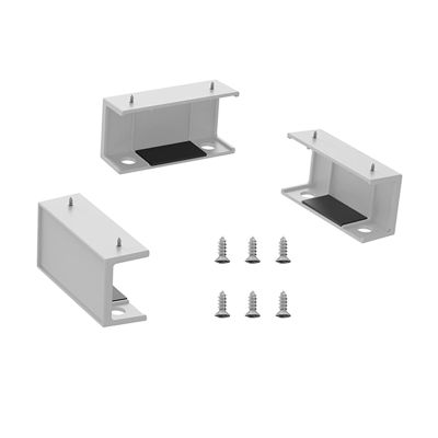 MOAIYU Laptop Rack Under Desk Holder Shelf Rack Storage Bracket Protective Tray Organizers Bracket with Screws for Cable Box