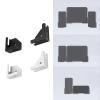 MOAIYU Tablet Wall Mount Holder Adjustable Holder Bracket 360 Degree Rotation for Tablets, Phones, EReaders view 2