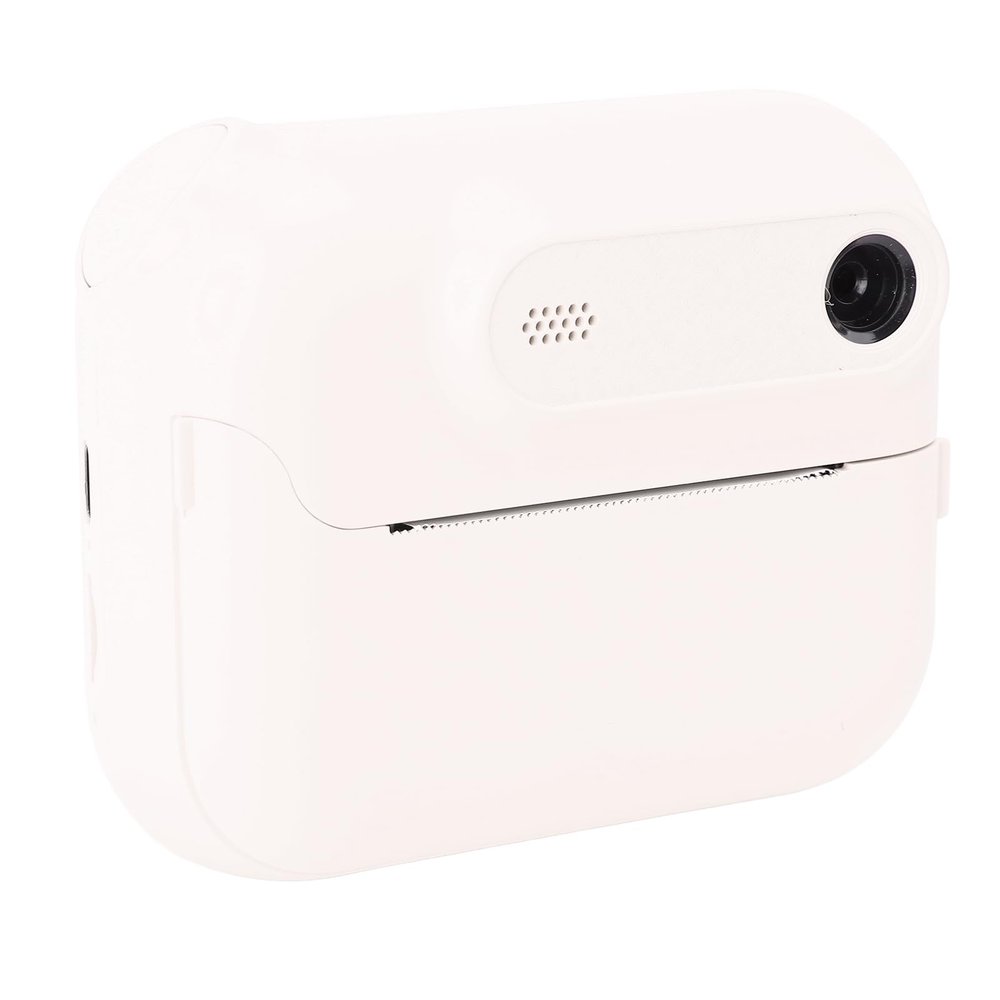 Kids Instant Print Camera, 48MP 1080P HD 6X Zoom Instant Camera with 3 Rolls Print Paper for Boys & Girls Age 3-15 (Beige)
