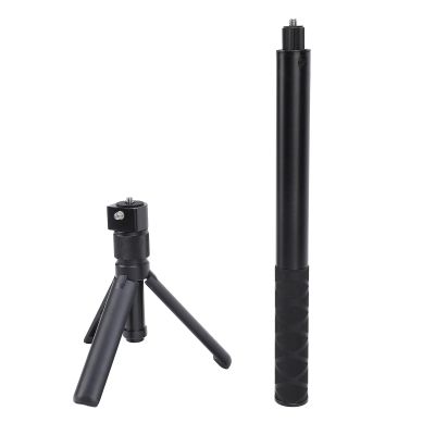 47.2in Invisible Selfie Stick Tripod Compatible with for X4 X3 ONE X2 ONE X ONE RS, Extension Pole Adjustable Handle Grip for Action Camera, Extendable Selfie Stick