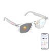 HAIXINDA AI Smart Glasses, AI Glasses Powered by ChatGPT, Color-Change Lenses, Support 169 Languages, Real-Time Translation via APP, Bluetooth Glasses for Meeting/Travel/Trade (Clear) view 1
