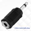 3.5mm Mono to Stereo Adapters, 5 Pack 1/8" Mono Male Plug to 1/8" TRS Stereo Female Jack for Headphone Radio view 4