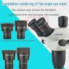 QANYEGN 2 Pcs Stereo Microscope Eyepiece Eyeshields, Soft Rubber Eyepiece Eyeshield, Rubber Flat Angle Eyepiece Guard for 4042mm Interface view 2