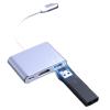 3 in 1 3.0 USB Multi-Function HUB for S23 S22 Ultra TY>pe C to HDMI Adapter Note 20 10 15 16 5-g OTG Adapter(3 in 1 Silver) view 3