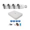 Revo Ultra Blue Series 4CH 4K POE H.265 NVR, 1TB & 4X 4K (8MP) Indoor/Outdoor IR Cameras with Built-in Mic  Remote Access Via Pc, Mac & Phone (No Monthly Fee) view 2
