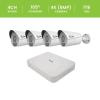 Revo Ultra Blue Series 4CH 4K POE H.265 NVR, 1TB & 4X 4K (8MP) Indoor/Outdoor IR Cameras with Built-in Mic  Remote Access Via Pc, Mac & Phone (No Monthly Fee) view 3