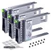DRIVECADDY 3-Pack - 3.5" Hard Drive Caddy with 2.5" to 3.5" HDD Adapter - Compatible for Dell PowerEdge Servers - T360 R360 T560 R660 R660xs R6615 R6625 R7615 R7625 R760 R760xs R760xd2 view 1