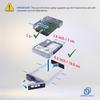 DRIVECADDY 3-Pack - 3.5" Hard Drive Caddy with 2.5" to 3.5" HDD Adapter - Compatible for Dell PowerEdge Servers - T360 R360 T560 R660 R660xs R6615 R6625 R7615 R7625 R760 R760xs R760xd2 view 4