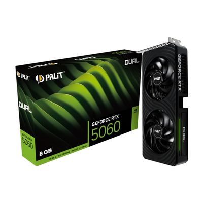 Palit Geforce RTX 5060 Dual Nvidia 8 Gb Gddr7, W129162498 (8 Gb Gddr7)