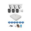 Revo Ultra Blue Series 8CH 4K POE H.265 NVR, 2TB & 6X 5 Megapixel Indoor/Outdoor IR Cameras with Built-in Mic Remote Access Via Pc, Mac & Phone (No Monthly Fee) view 2