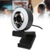 1080P HD Webcam with Autofocus USB2.0 for Desktop Laptop PC, 360 Rotatable Camera with Manual Switch Fill, Sensitivity Microphone for Smoothness Video Conferencing view 2
