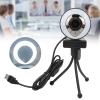 1080P HD Webcam with Autofocus USB2.0 for Desktop Laptop PC, 360 Rotatable Camera with Manual Switch Fill, Sensitivity Microphone for Smoothness Video Conferencing view 4