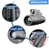 Artibetter Outdoor with Light High Magnification Eyepiece Easy One Handed Focus for Camping Bird Watching and view 2
