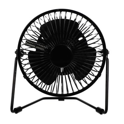 Angoily Mini Portable USB Fan with Clock and Temperature Display Personal Cooling Fan for Home Office and Travel Compact Design with Easy Off