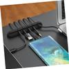 COHEALI Cord Clip Organizer Desk Cable Organizer Silicone Data Cable for Home Office Use view 3