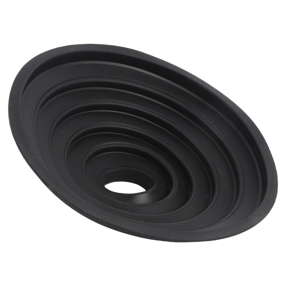 30 to 50mm Lens Hood, Silicone Anti Reflective Camera Lens Hood, Sun Shade, Anti Glass, Collapsible Design, for Photos Video