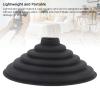 30 to 50mm Lens Hood, Silicone Anti Reflective Camera Lens Hood, Sun Shade, Anti Glass, Collapsible Design, for Photos Video view 4