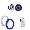 KICKER 51MSC84 8" LED Premium Marine Speakers & 51KLSR88-8.8-Inch to 8-Inch LED Adapter Rings & LED Remote Bundle view 1