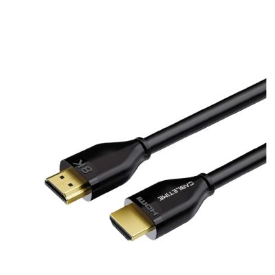 LINGQE CABLETIME 8K HDMI to HDMI 2.1 Cable 48Gbps High Speed 8K 60Hz 4K HDMI-Compatible Cable for Switch PC TV SMA/*rt Devices(300cm)
