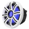 KICKER 51MSS84 8" Component LED Premium Marine Speakers & 51KLSR88-8.8-Inch to 8-Inch LED Adapter Rings Bundle view 4