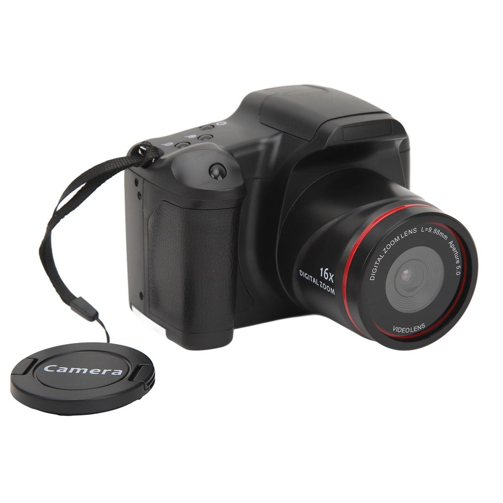 16MP Digital Camera with 16X Zoom, 1080P Video, 2.4 Inch Anti Shake Display, Compact Photography and Camera for Travel