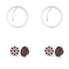 Kicker (2 Pair) 45KM84L 8" LED Marine Speakers & 47KLSR8 8-Inch LED Spacer Rings Bundle view 1