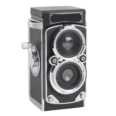 Vintage Mini Digital Camera, Portable Retro TLR Reflex Style Digital Cameras, Twin Lens, 12MP Autofocus Vlogging Camera, for Beginners Teens Adults (Dpofirsxr53tn47dm-12)