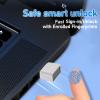 PUSOKEI USB C Fingerprint Reader for Hello, 0.5s 360 Touch Speedy Matching, Portable Biometric Scanner USB Security Key for Password and File Encryption view 4