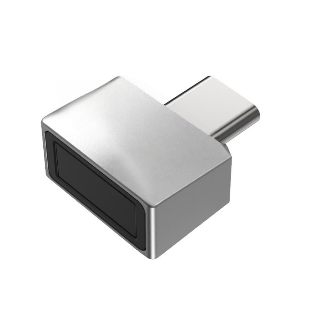 USB C Fingerprint Reader for Hello, Biometric Fingerprint Login Security Lock, 0.05s 360 Sensor Security Device Login, for Instant Access, No Password Login