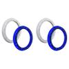 Kicker (2 Pair) 51KLSR88-8.8-Inch to 8-Inch LED Adapter Ring for Marine Speakers view 1