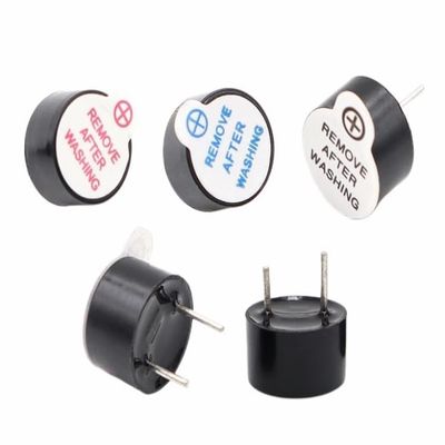 5PCS Electromagnetic Active Buzzer - 9042-5V - Black - Mini Sounder