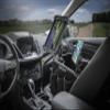 AutoExec Milkcrate Vehicle and Mobile Office Work Station with Apron Organizer, Phone Mount and Tablet Mount view 2
