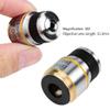 10X Achromatic Objective Lens High Precision Aluminum Alloy Biological Microscope Lens Clear Image Observation for Laboratory Research 31.3mm Length view 2