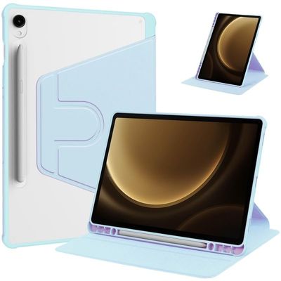 360 Rotation Tablet Case Suitable for Samsung Galaxy Tab S6 Lite 10.4 Inch SM-P620 / P625 PU Leather Cover with S Pen Holder