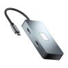 2 Port HDMI TV Adapter 7-in-1 USB C Hub Type-C PD Charger Compatible with Samsung Galaxy S25 Edge, Audio Video Projector Converter view 3