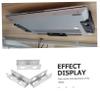 DOITOOL 3pcs Under Desk Laptop Mount Metal Laptop Holder Bracket for Space-Saving Desk Organization for Home Office and Study Use view 2