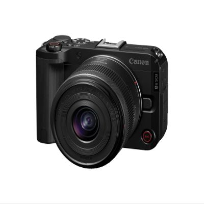 Canon EOS R50 V with RF-S14-30mm F4-6.3 is STM PTZ Lens (Renewed)
