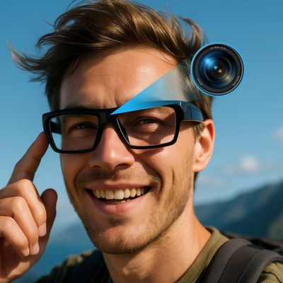 Zetronix Kestrel 4K - 4K UltraHD Camera Video Recording Eye Glasses Covert Hidden Undetecable Cameta Glasses (128GB)