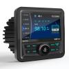 Bluetooth Marine Stereo Radio Receiver: Boat Digital Multimedia MP5 Player - 4.1 Inch LCD Display AM FM USB AUX Subwoofer 200W High Output for Golf Cart ATV UTV Yacht view 1