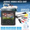 Bluetooth Marine Stereo Radio Receiver: Boat Digital Multimedia MP5 Player - 4.1 Inch LCD Display AM FM USB AUX Subwoofer 200W High Output for Golf Cart ATV UTV Yacht view 4
