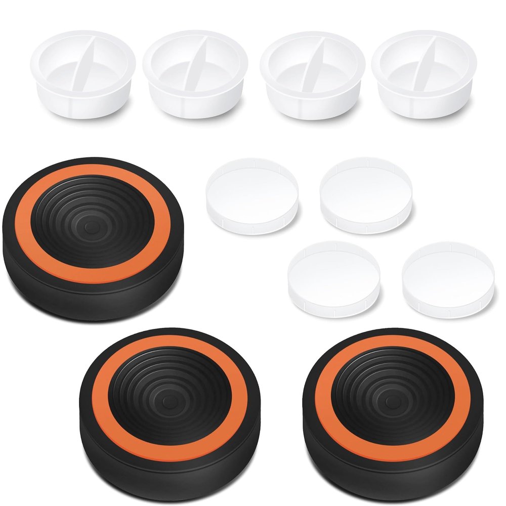 Astromania 2 Inch Telescope Eyepiece Dust Caps Set - Bundle with - Anti-Vibration Suppression Pads Telescope Mounts