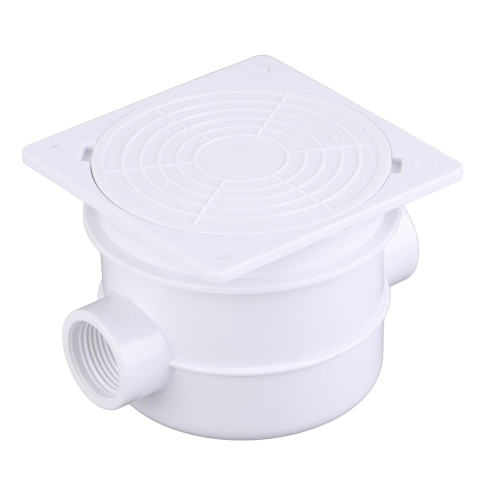 GENGUTOO Underwater Light Junction Box Water Proof Dust Proof Swimming Pool Connector Box Durable Plastic White